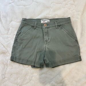 Abercrombie & Fitch Kids Green Shorts
